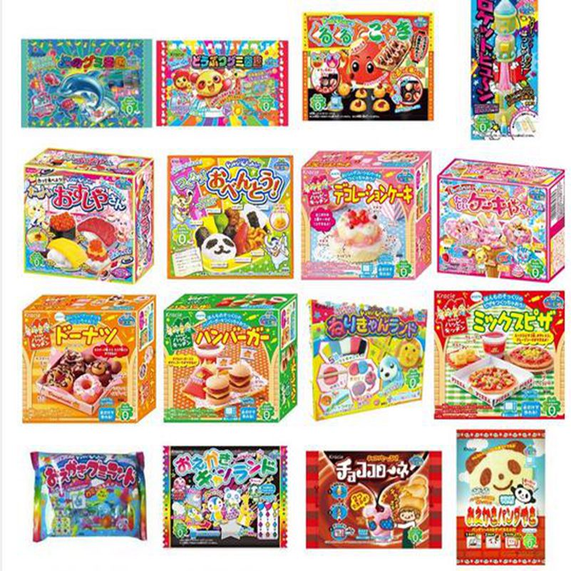 Japanese Snacks - Popin japonés Cookin Pizza Kracie hamburguesa