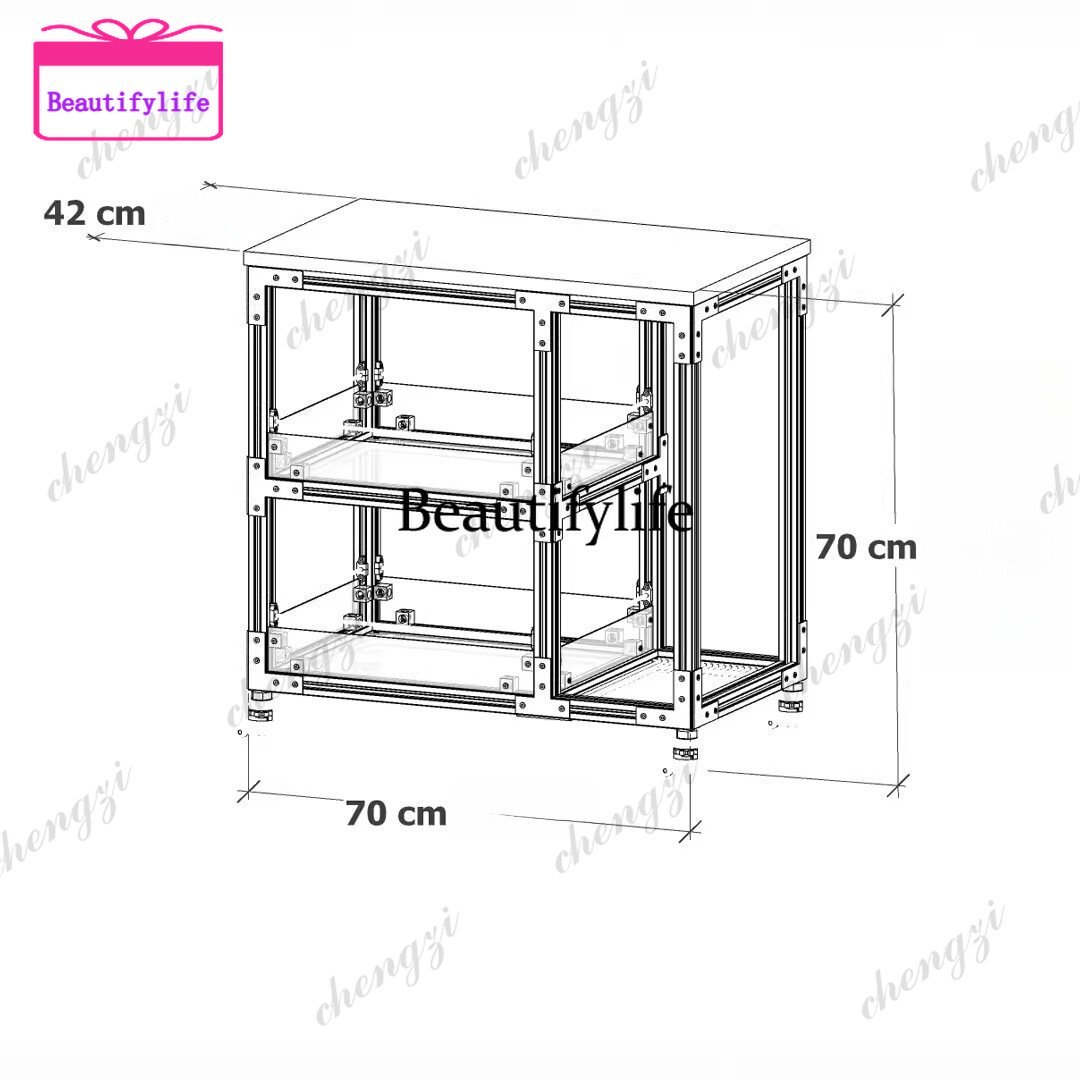 Japanese Tea - Mueble de té con perfil de