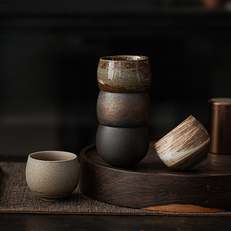 Japanese Pottery - Juego de té Kung Fu, taza
