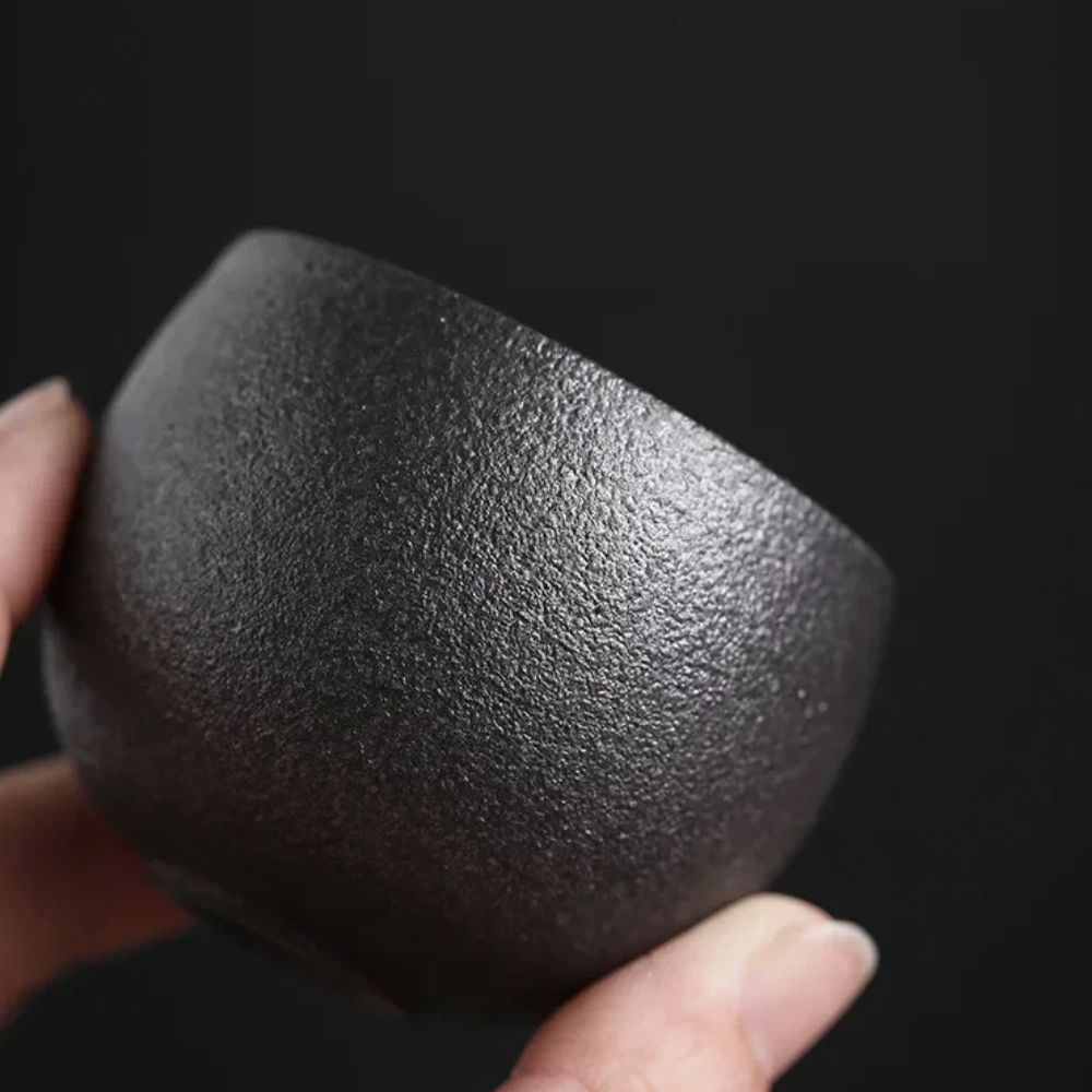 Taza de té de gres japonesa pa - Japanese Pottery reseña y precio